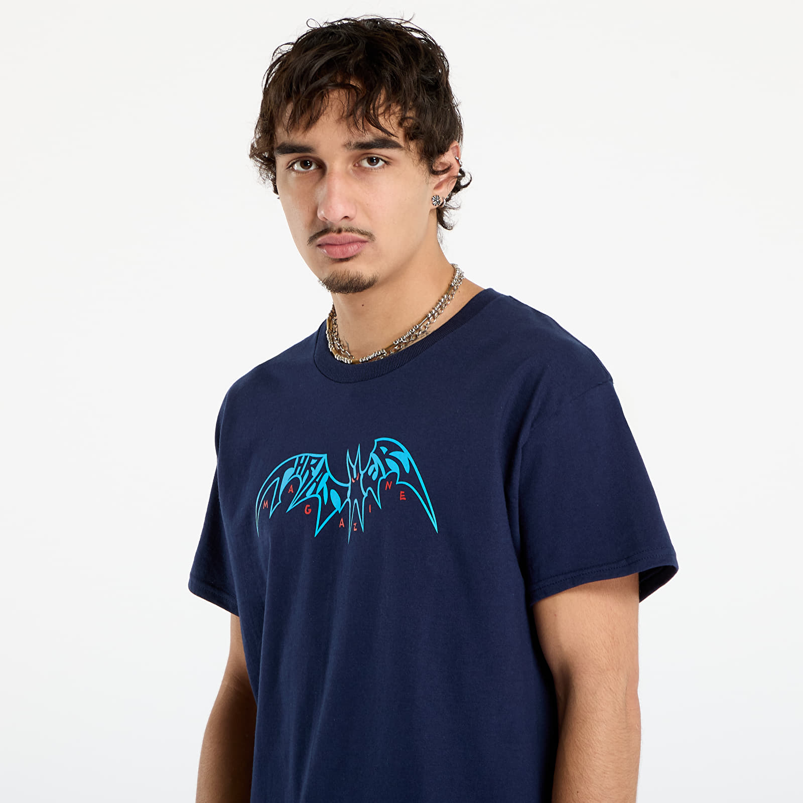   Μπλούζες Thrasher Sky Ray by Neckface T-Shirt Navy