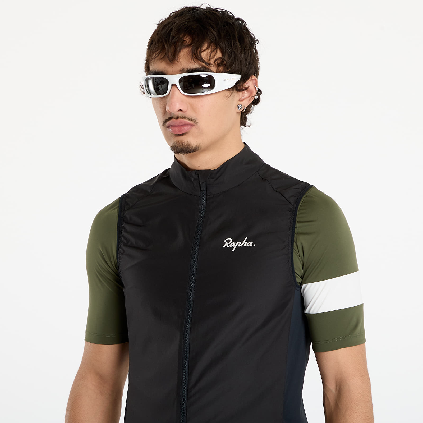 Westen - Männer Rapha Men's Core Gilet Black/ White