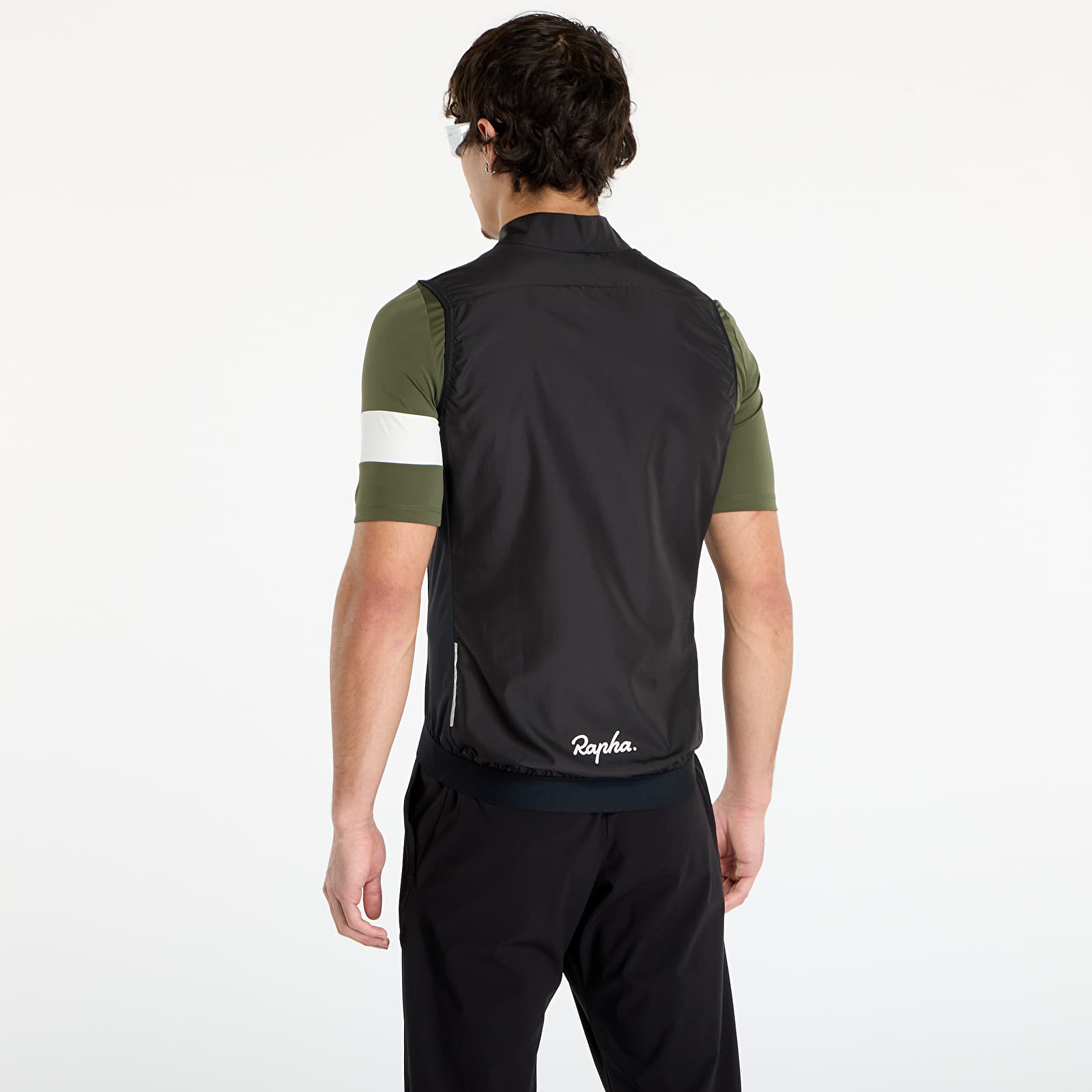 Westen - Männer Rapha Men's Core Gilet Black/ White