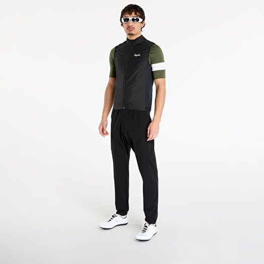 Men's vests Rapha Men's Core Gilet Black/ White Footshop