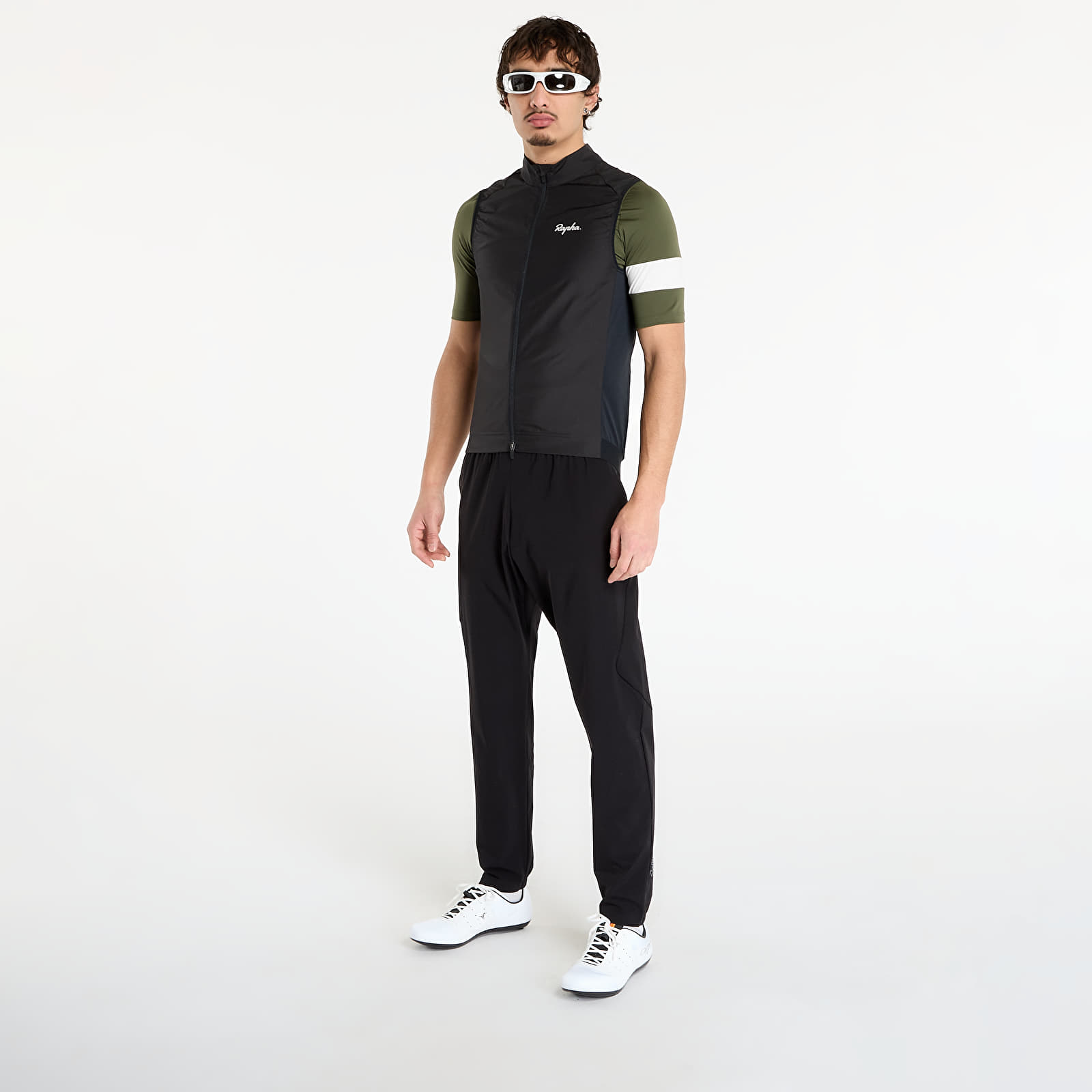 Westen - Männer Rapha Men's Core Gilet Black/ White