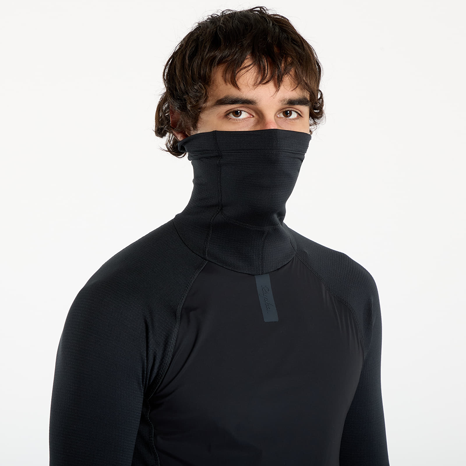 Herrenjacken Rapha Men's Insulated Windblock Base Layer Black/ Black