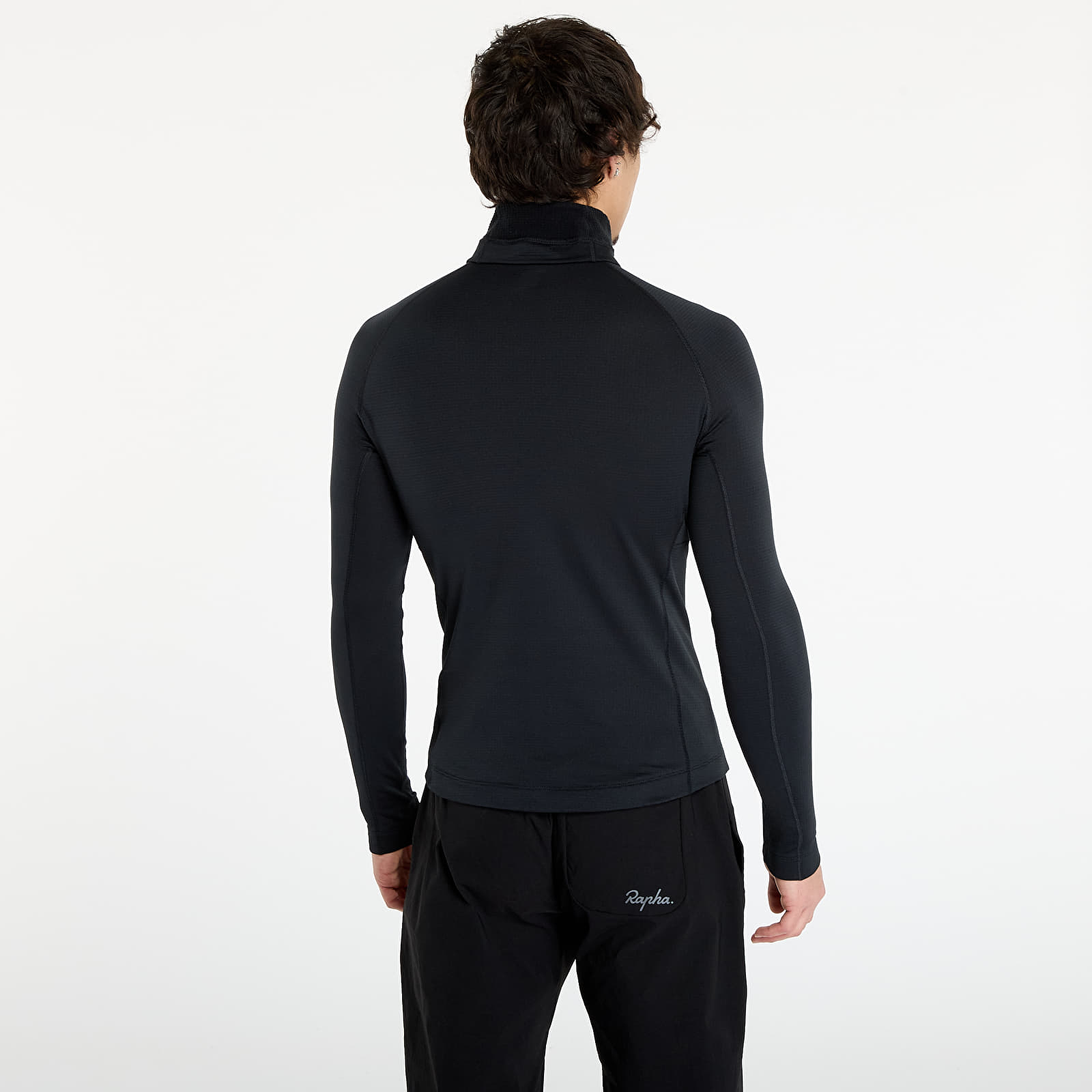 Herrenjacken Rapha Men's Insulated Windblock Base Layer Black/ Black