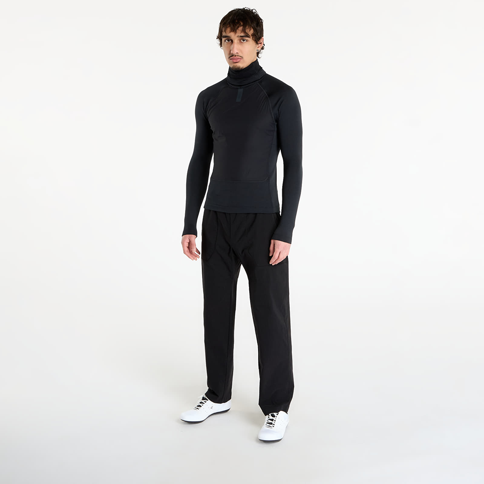 Herrenjacken Rapha Men's Insulated Windblock Base Layer Black/ Black