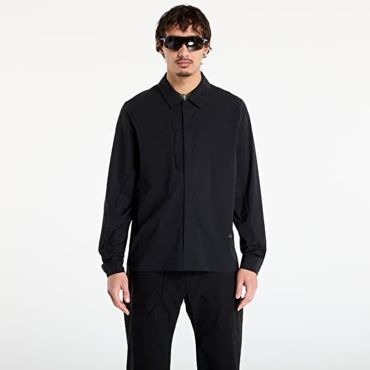 Skjorta Rapha Men's Long Sleeve Tech Shirt Black/ Carbon Grey