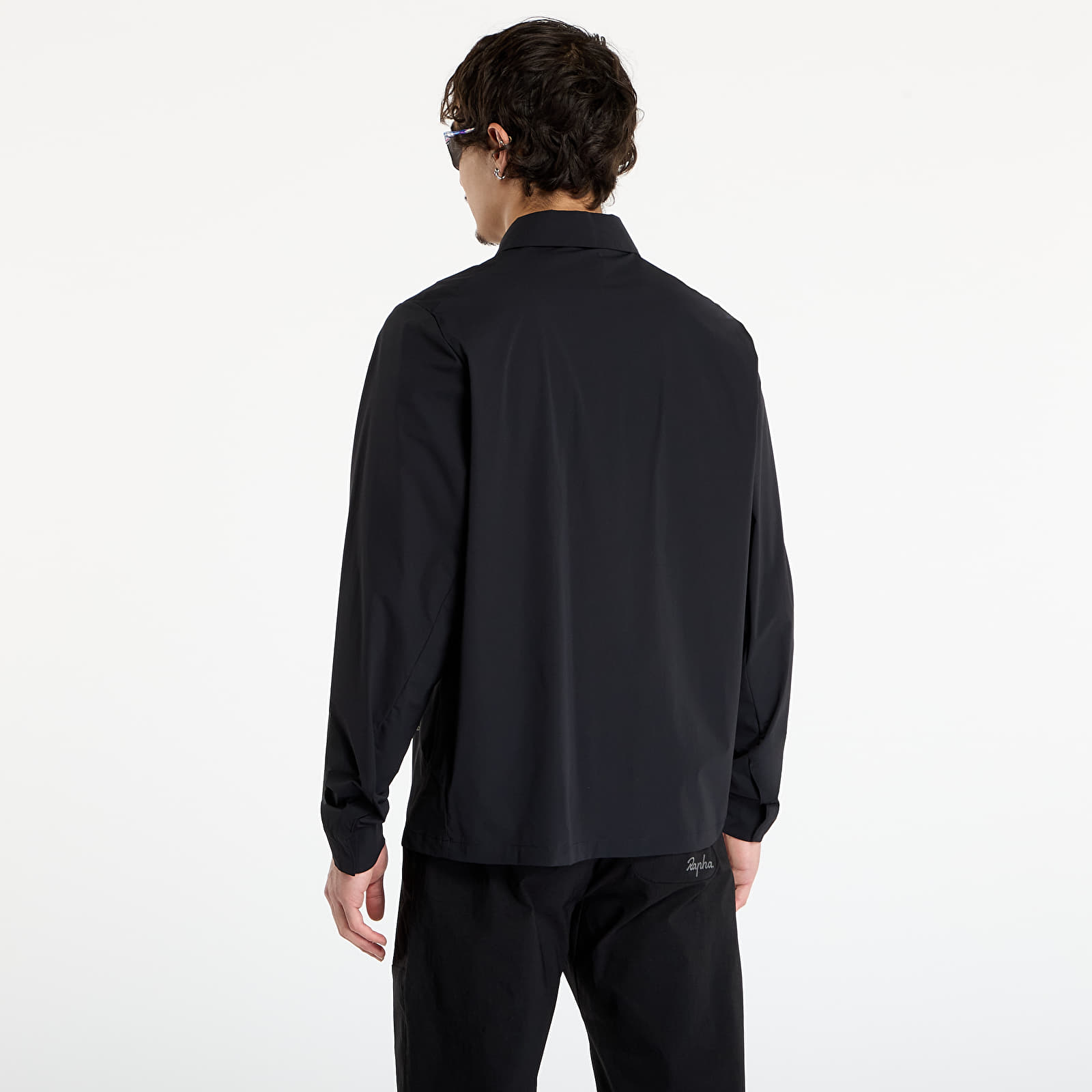 Skjortor Rapha Men's Long Sleeve Tech Shirt Black/ Carbon Grey