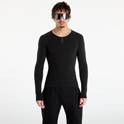 Rapha Men's Long Sleeve Merino Base Layer Black