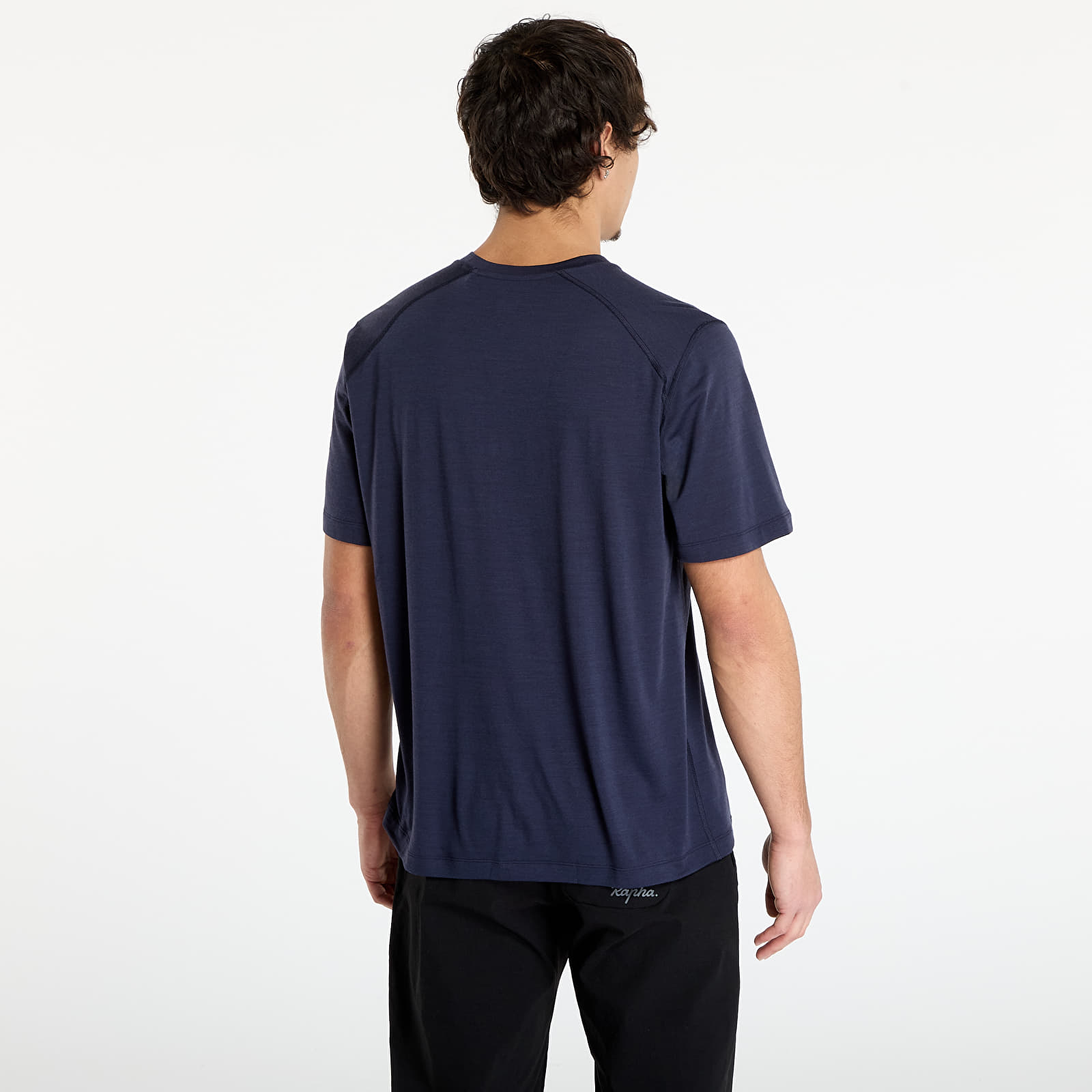 Männer T-Shirts Rapha Men's Merino T-Shirt Night Sky/ Pageant Blue