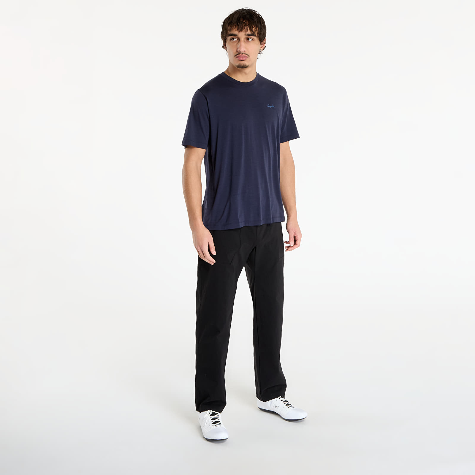 Männer T-Shirts Rapha Men's Merino T-Shirt Night Sky/ Pageant Blue