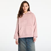 Carhartt WIP W' Hooded Benton Sweat Glassy Pink Garment Dyed