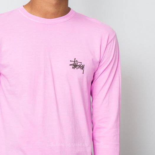Stussy pink long sleeve hot sale