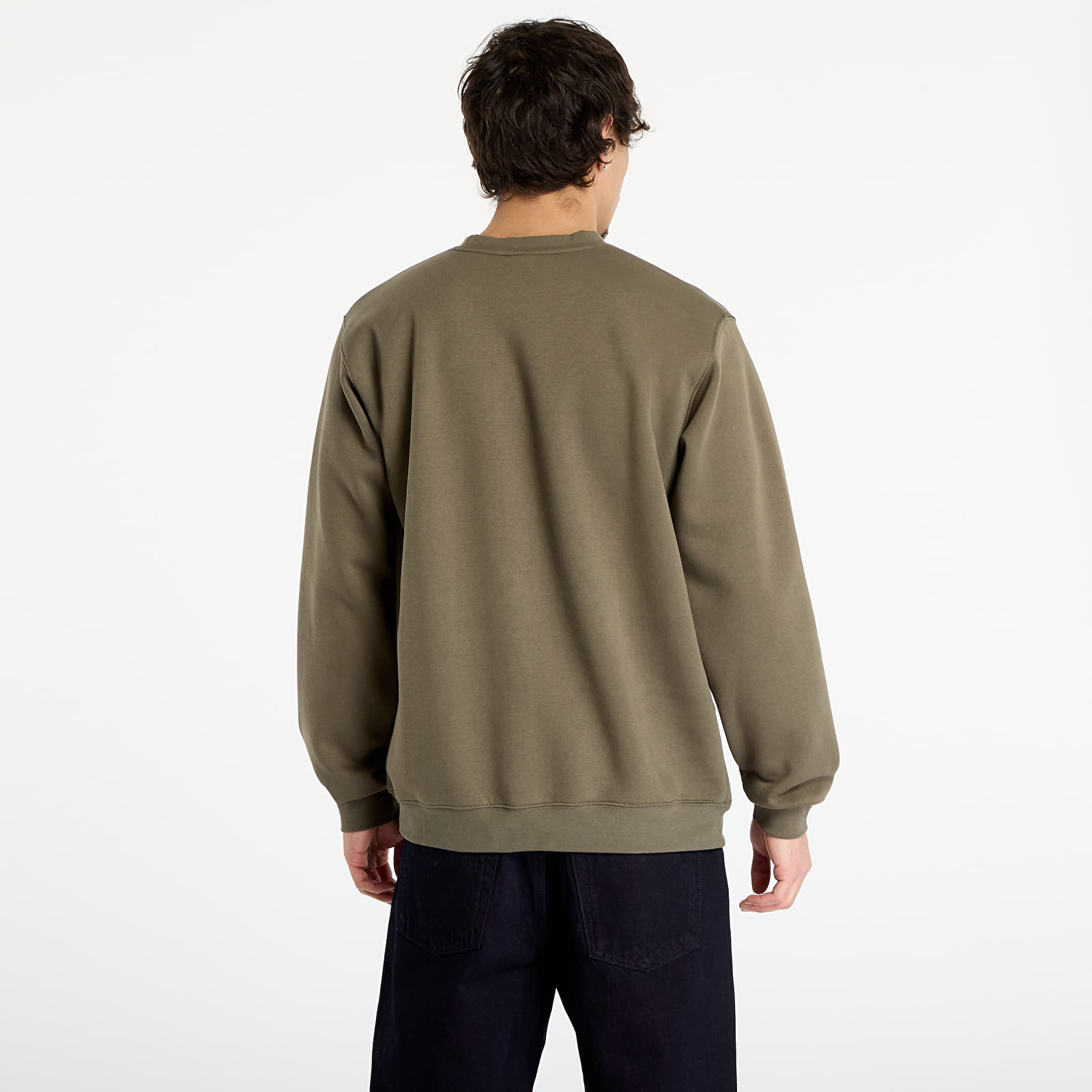 Мъжки суичъри Horsefeathers Dunk Sweatshirt Burnt Olive