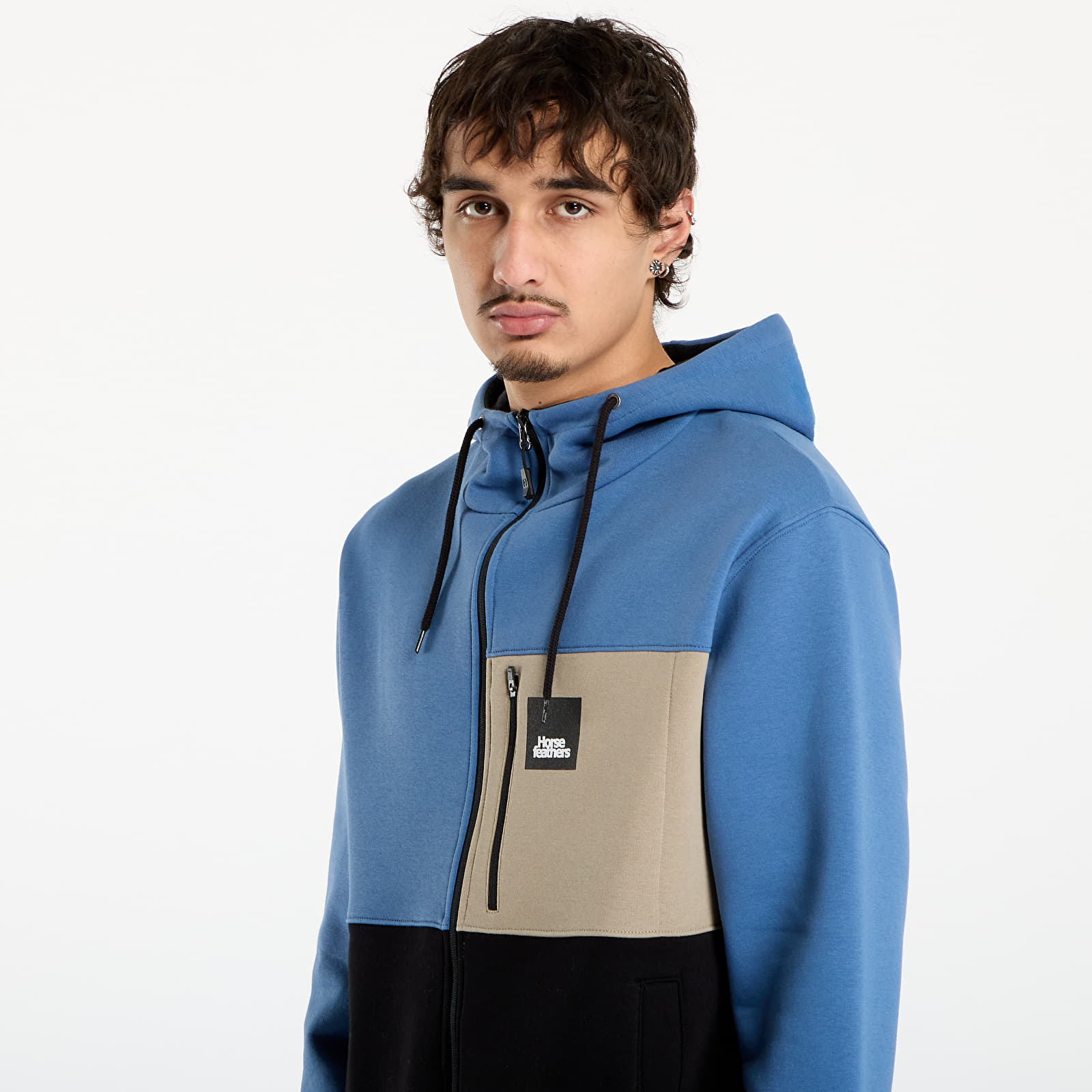 Мъжки суичъри Horsefeathers Vick Sweatshirt Moonlight Blue/ Black