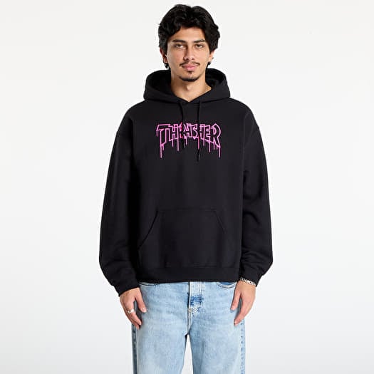 Mikina Thrasher One-liner Hoodie Black