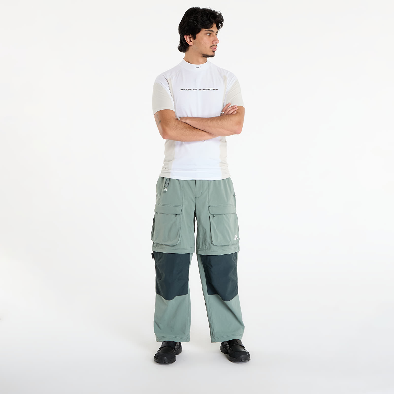 Men's trousers Nike ACG "Smith Summit" Men's Zip Cargo Pants Clay Green/ Seaweed/ Summit White
