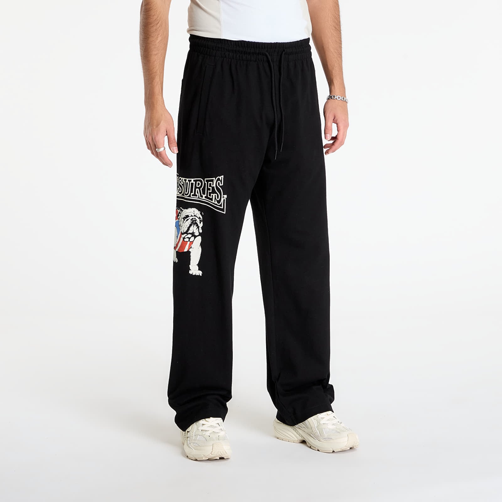 Pantaloni PLEASURES Bulldog Cotton Pants Black L
