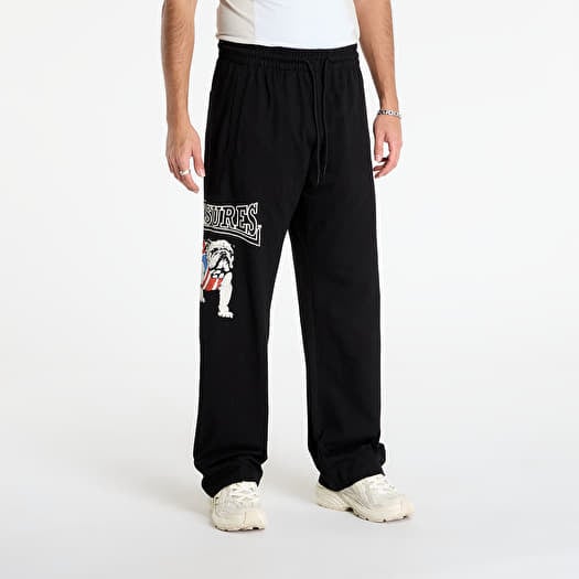 PLEASURES Bulldog Cotton Pants Black