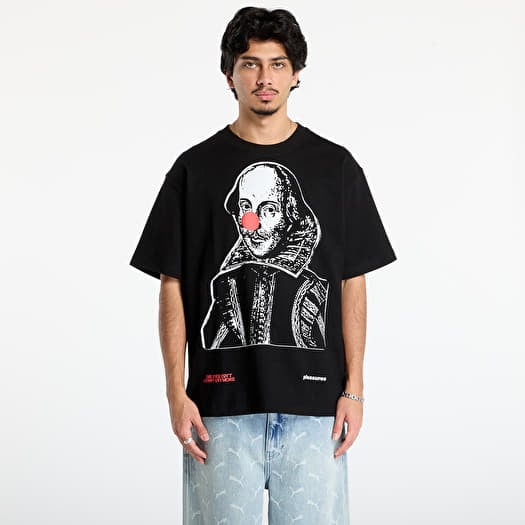 T-shirt PLEASURES Joke Heavyweight Shirt Black