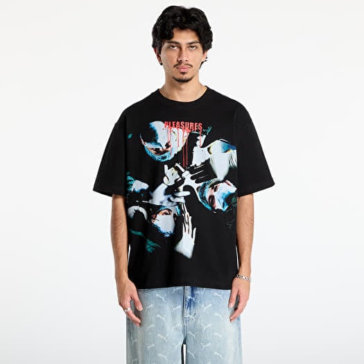 T-särk PLEASURES Autopsy Heavyweight Shirt Black