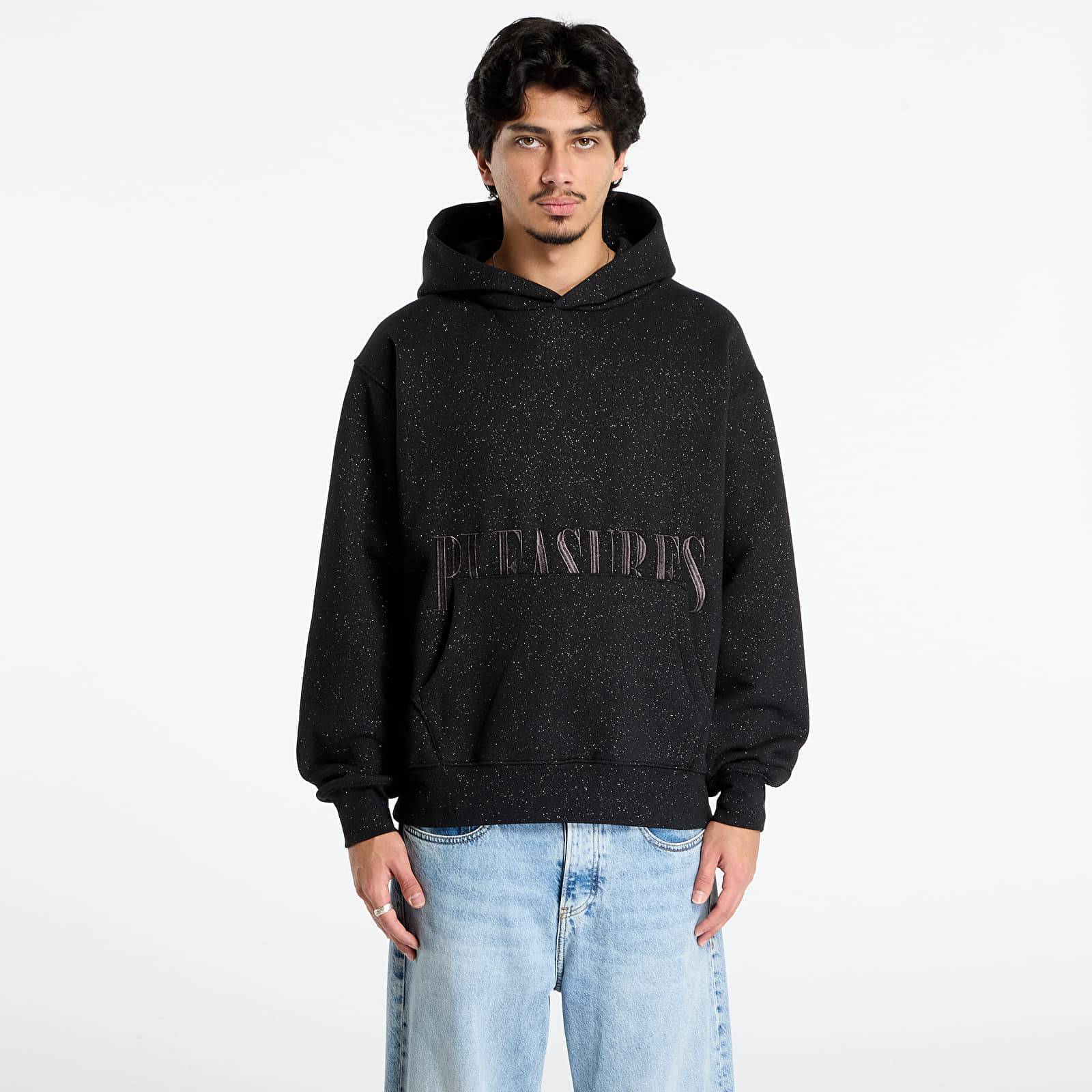 Sweatshirt PLEASURES Starry Onyx Hoodie Black XL