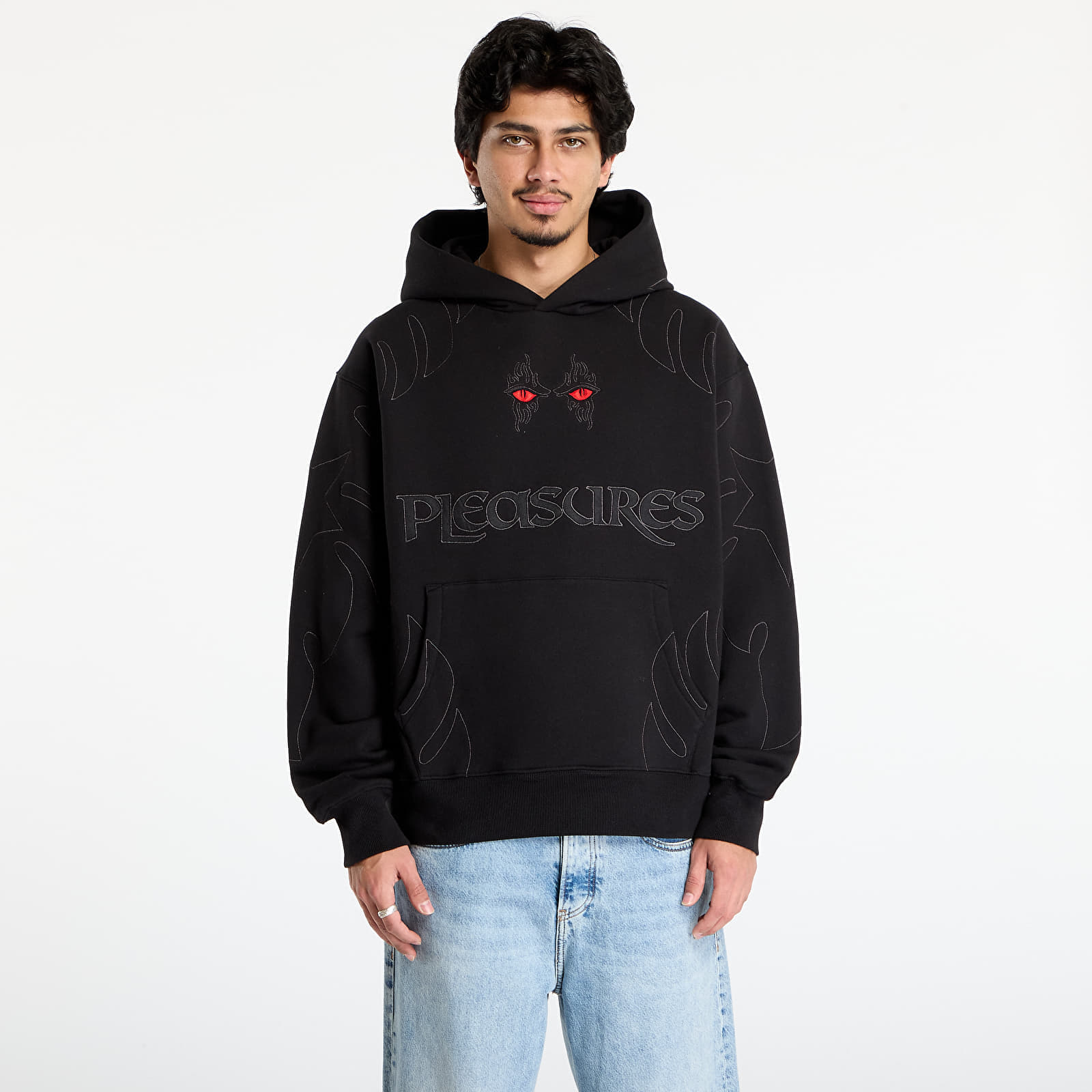 Sweatshirt PLEASURES Afterlife Hoodie Black M