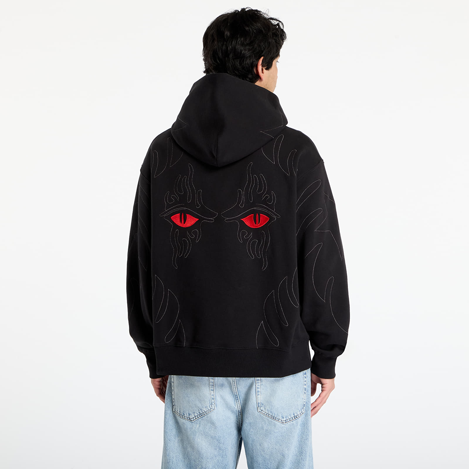 Miesten hupparit PLEASURES Afterlife Hoodie Black