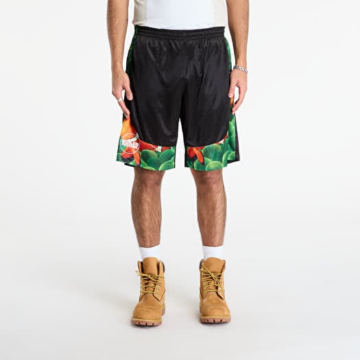 Shortsid PLEASURES x Boiler Room Aqua shorts Black