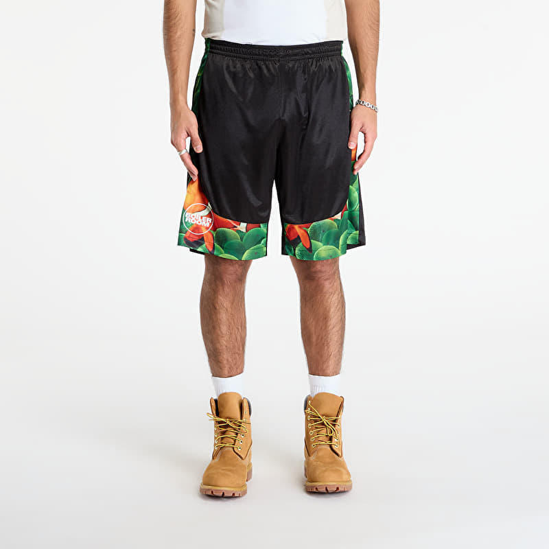 Kratke hlače PLEASURES x Boiler Room Aqua shorts Black