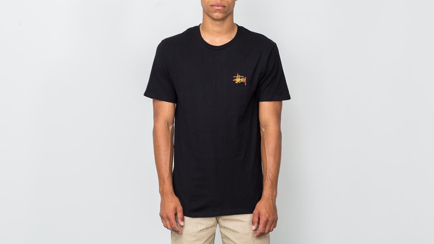 T-shirts Stüssy Fireball Tee Black