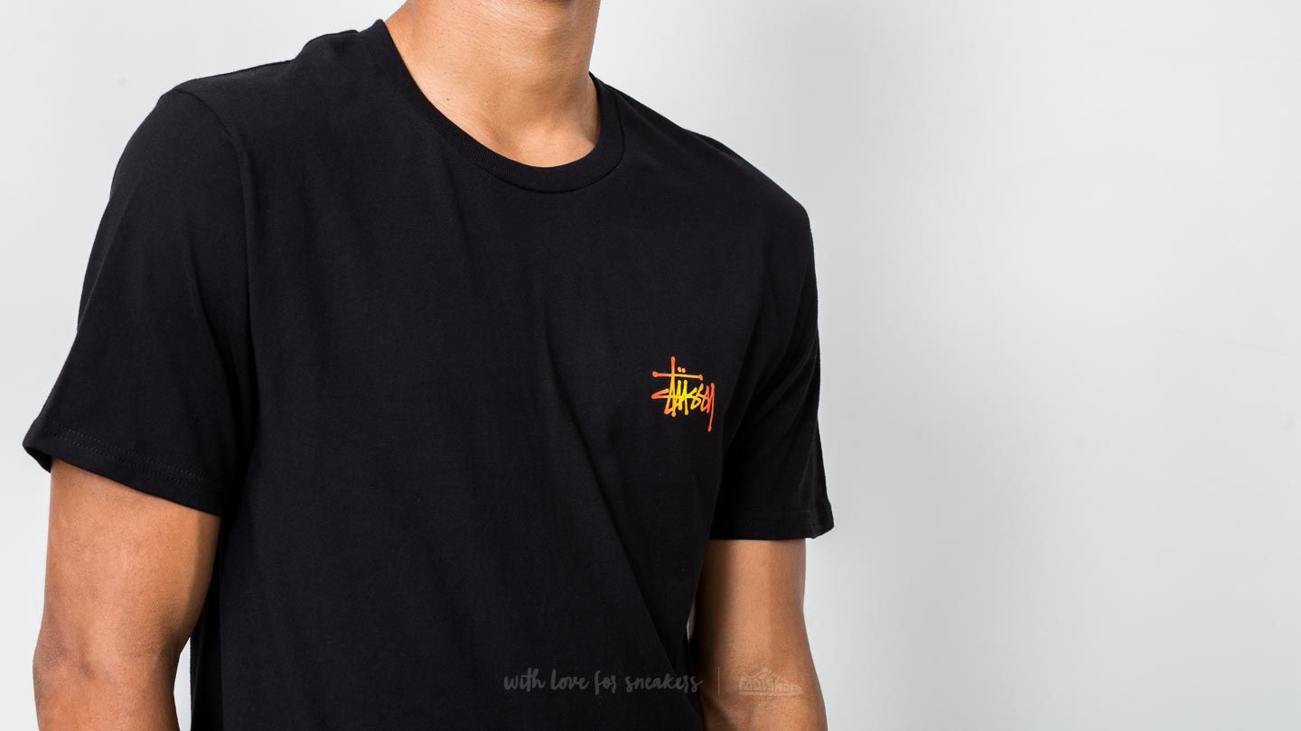 T-shirts Stüssy Fireball Tee Black