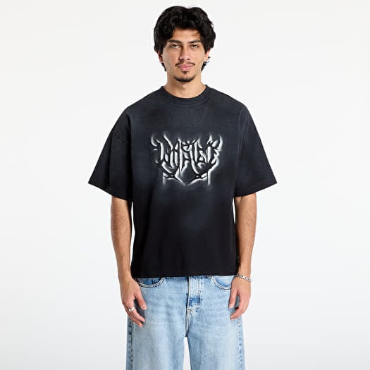 T-Shirt Wasted Paris M Sword Boxy T-Shirt Faded Black