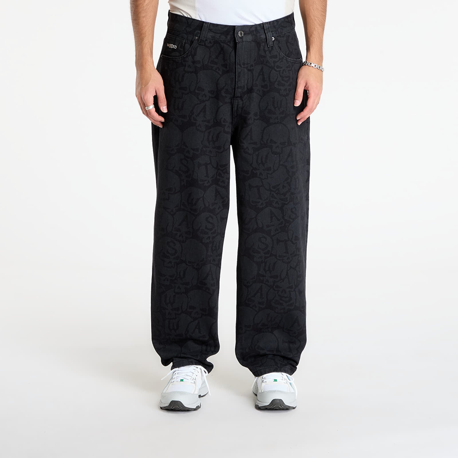 Pantaloni Wasted Paris M Bury Casper Pant Black/ Faded Black 30
