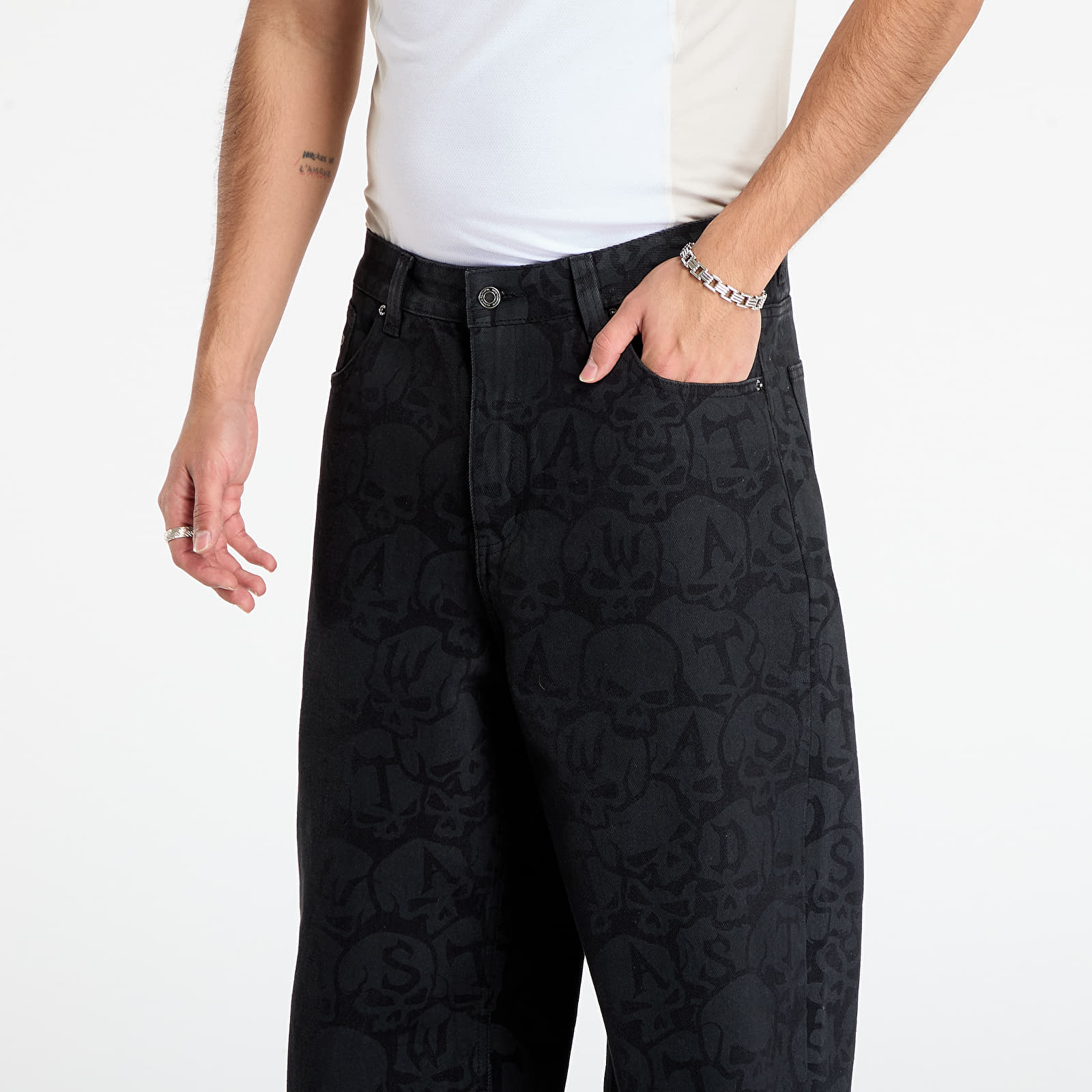 Hosen für Männer Wasted Paris M Bury Casper Pant Black/ Faded Black