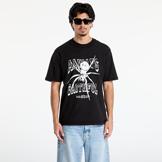 Marškiniai Wasted Paris M Authentic Reverse T-Shirt Faded Black