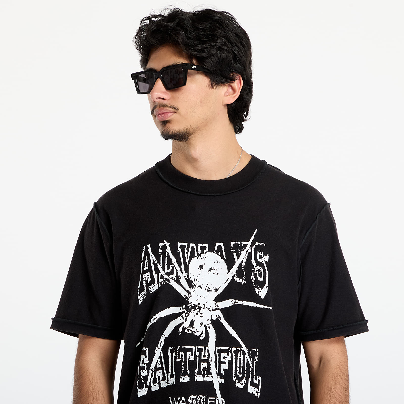 Мъжки ризи Wasted Paris M Authentic Reverse T-Shirt Faded Black