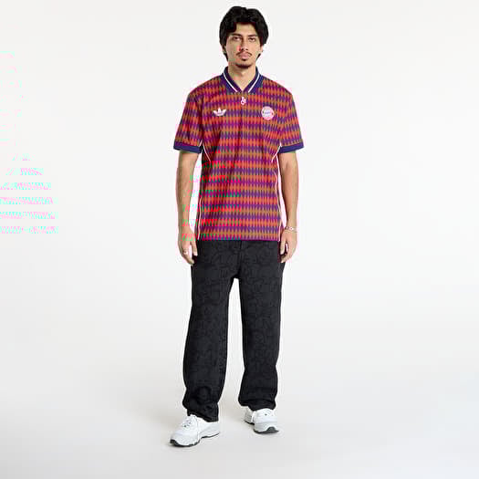 T-shirts adidas FC Bayern Munich LFSTLR Jersey Red/ Dark Blue