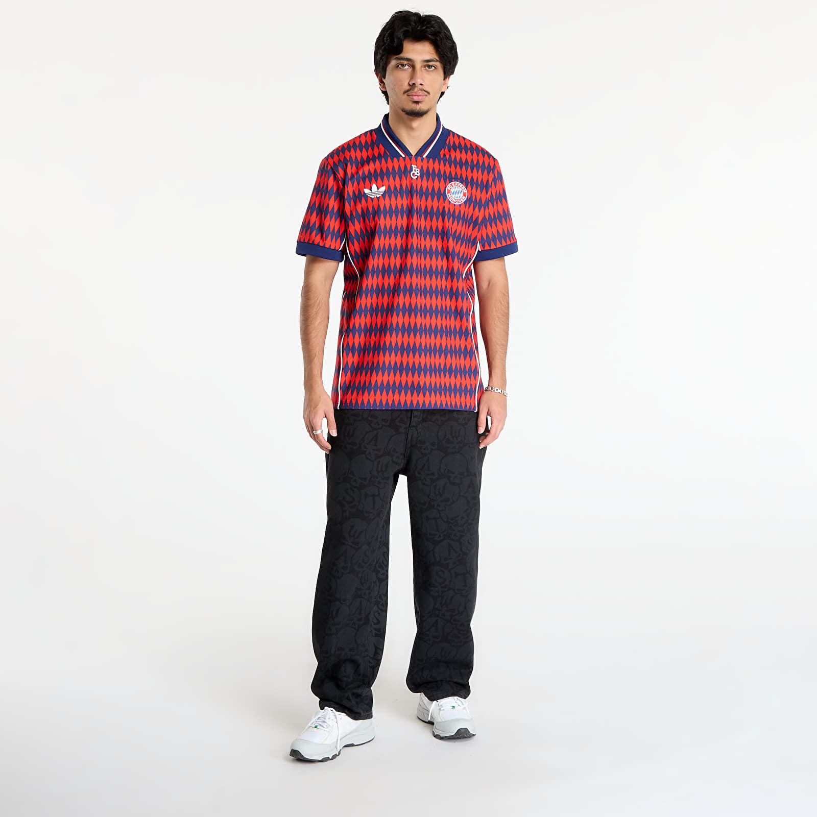 Тениски adidas FC Bayern Munich LFSTLR Jersey Red/ Dark Blue