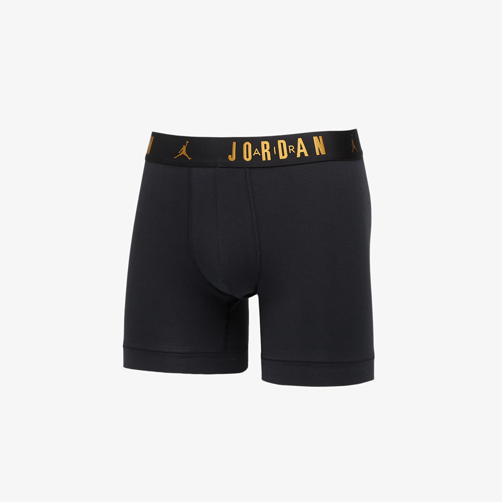 Pánské boxerky Jordan Flight Cotton Core 3-Pack Black/ Gold