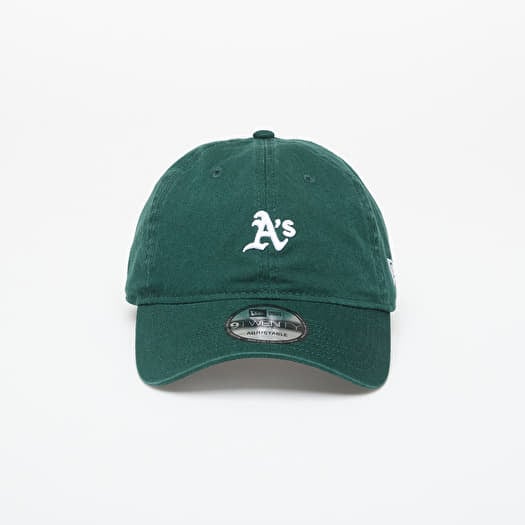 Mütsike New Era 9TWENTY MLB Washed Mini Logo Oakland Athletics Dark Green