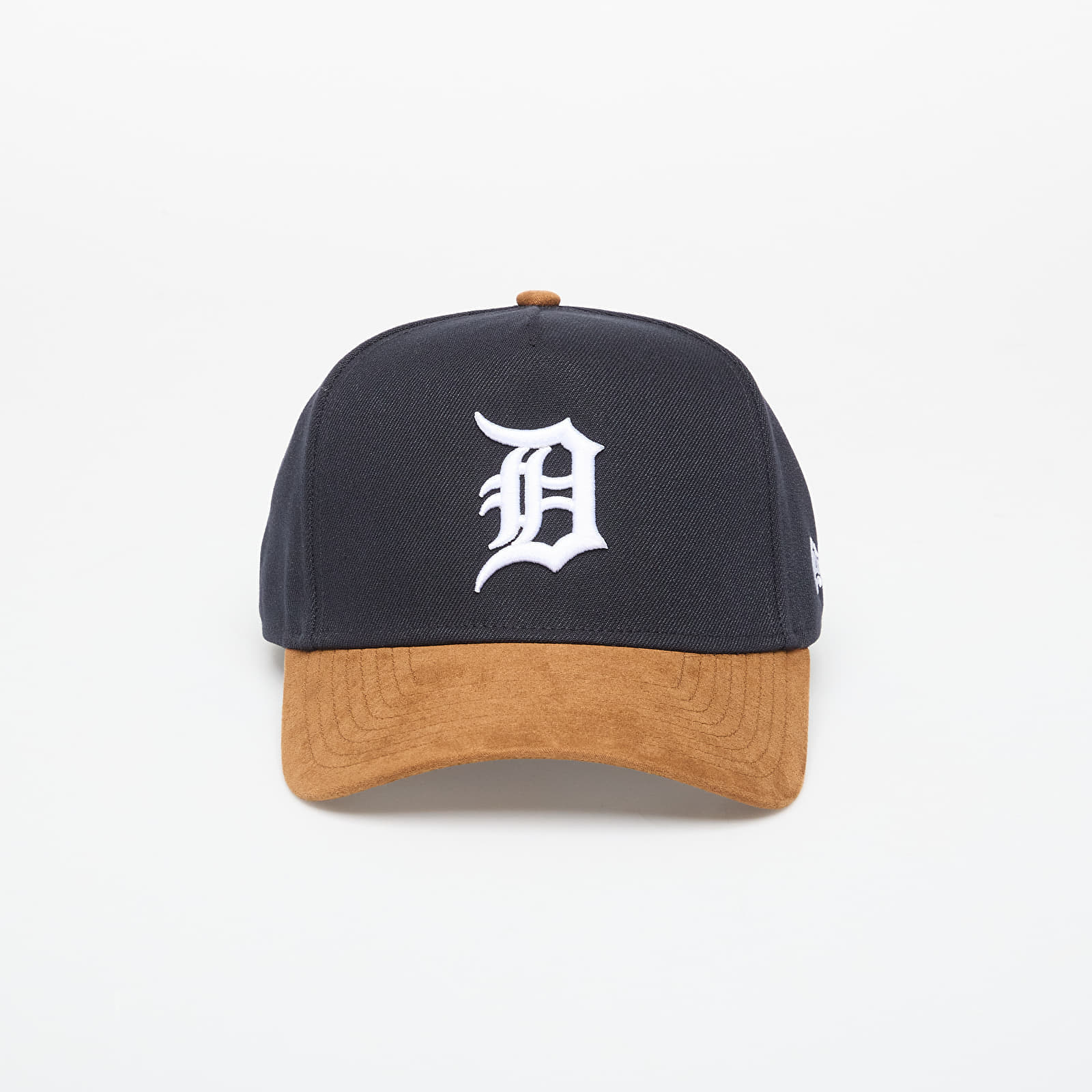 Capac New Era 9FORTY Aframe MLB Suede Visor Detroit Tigers Navy/ Nfl Brown Suede Universal