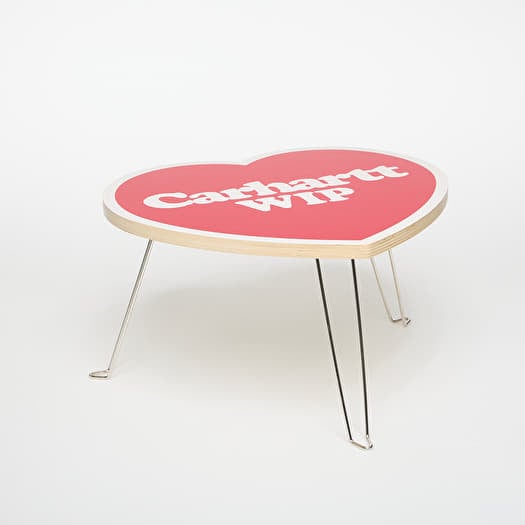 Carhartt WIP Heart Folding Table Scarlet/ White