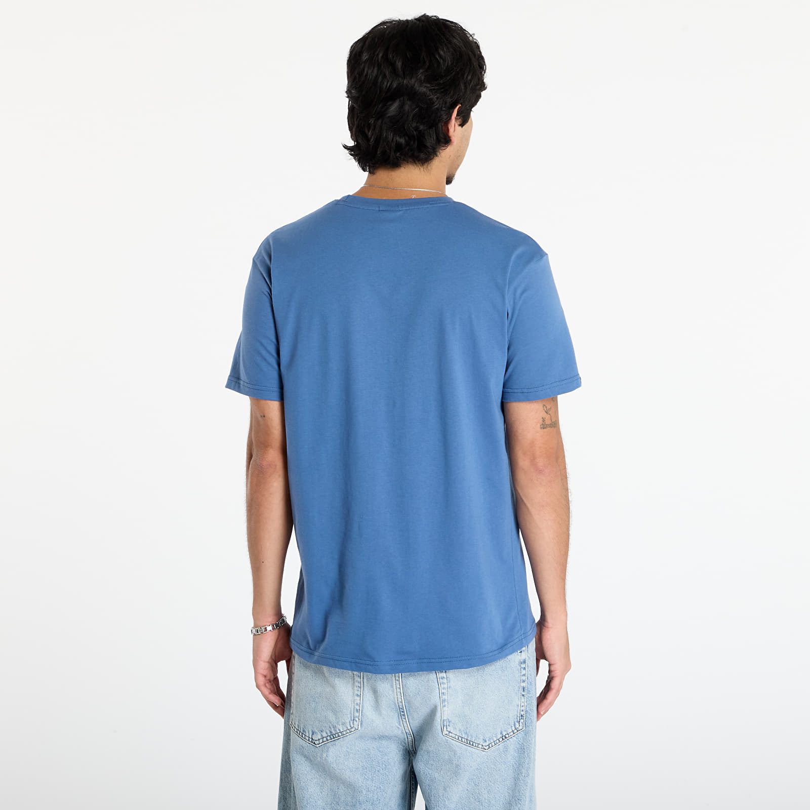 T-skjorter Horsefeathers Line Circle T-Shirt Moonlight Blue