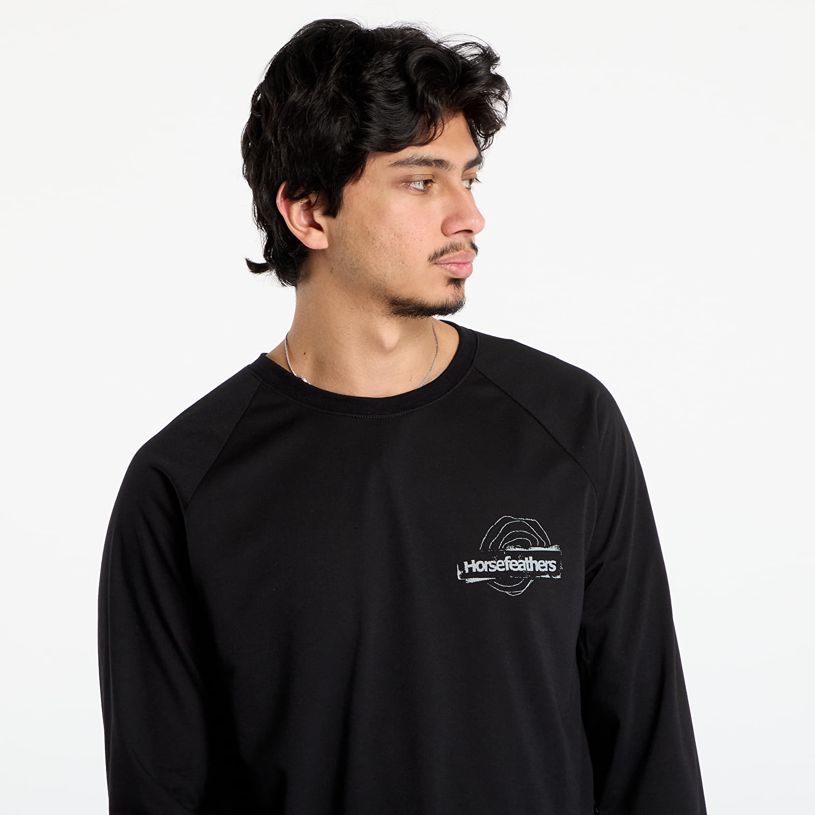 T-shirts Horsefeathers Shank Ls T-Shirt Black