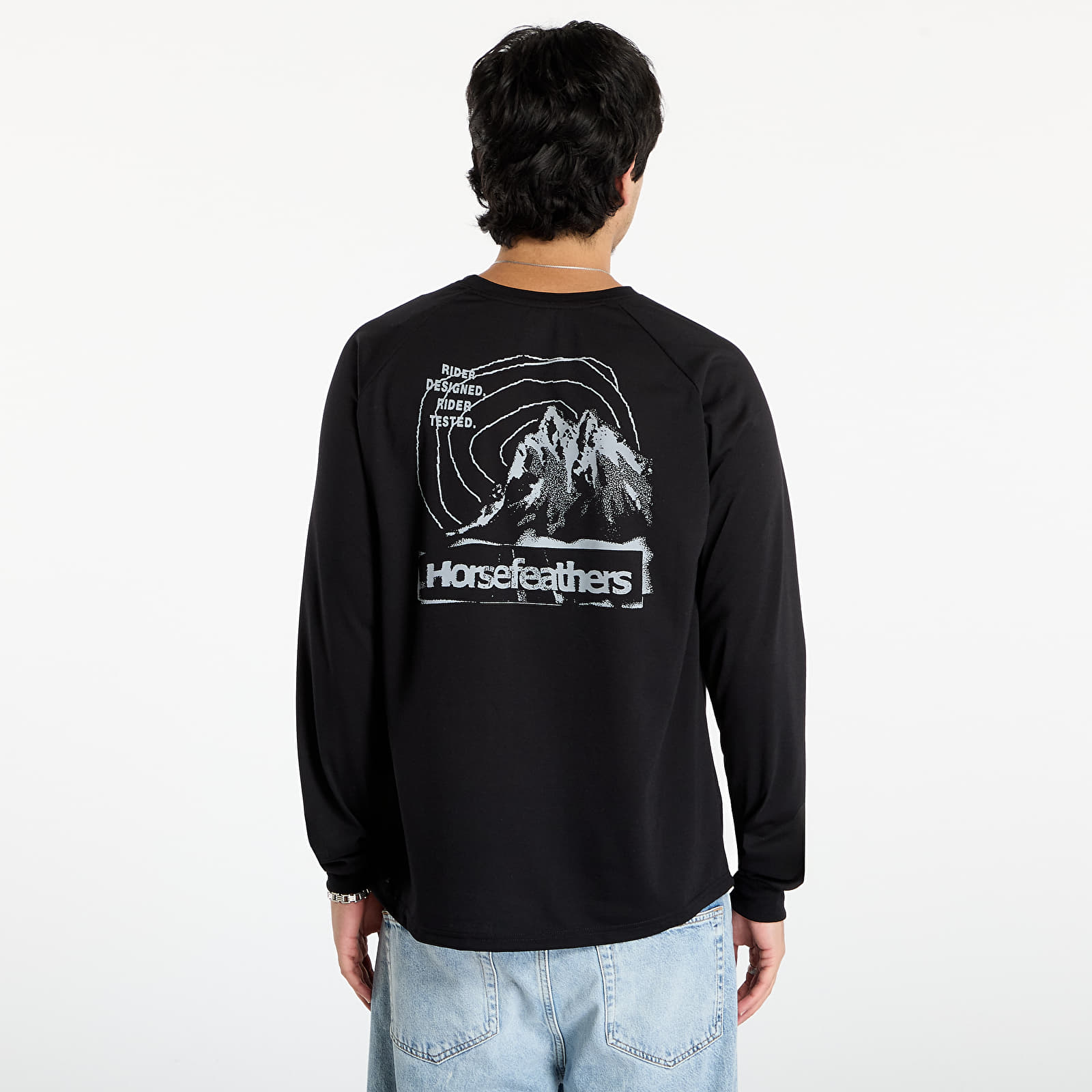 T-shirts Horsefeathers Shank Ls T-Shirt Black