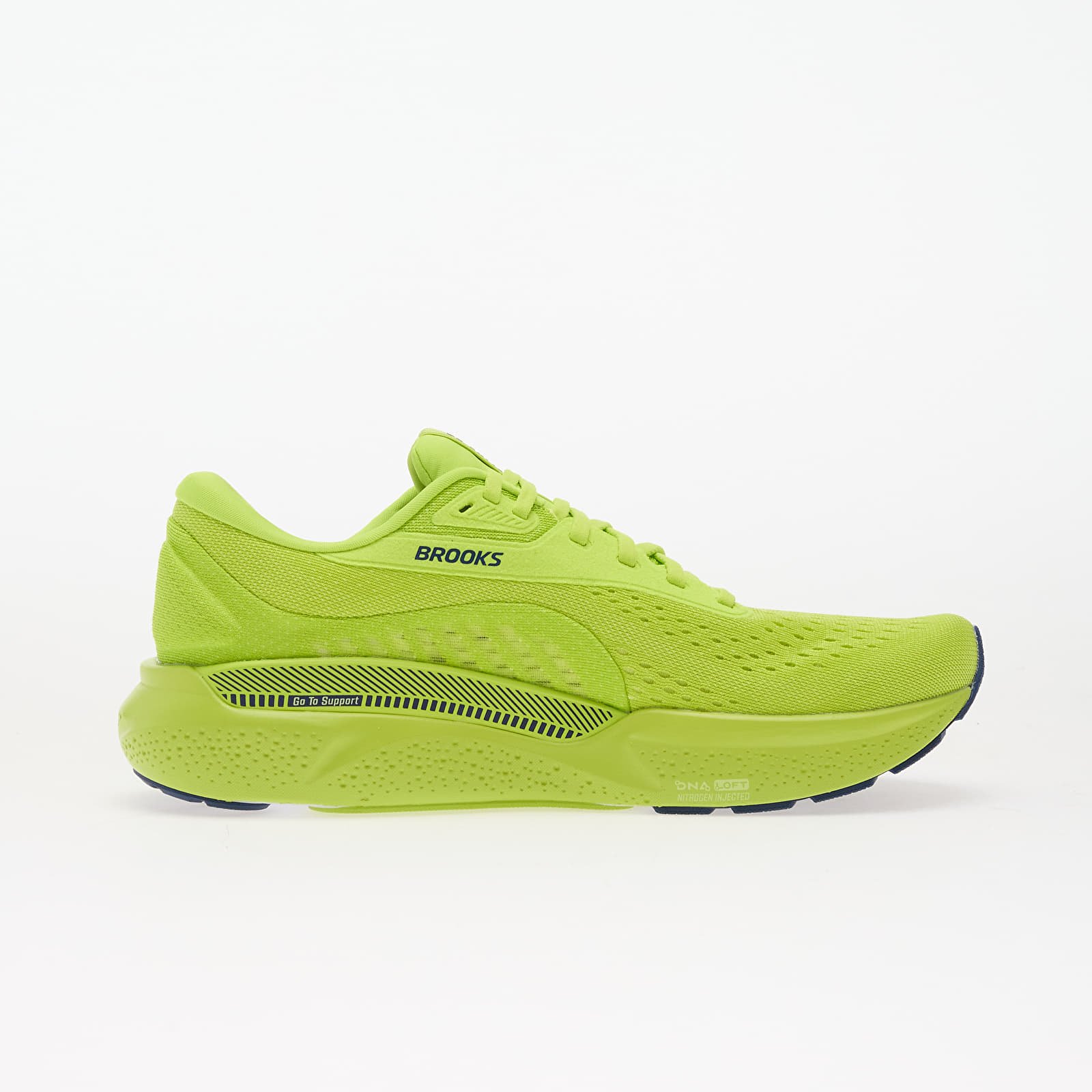Мъжки кецове и обувки Brooks Adrenaline GTS 24 M Acid Lime/ Sunny Lime/ Navy