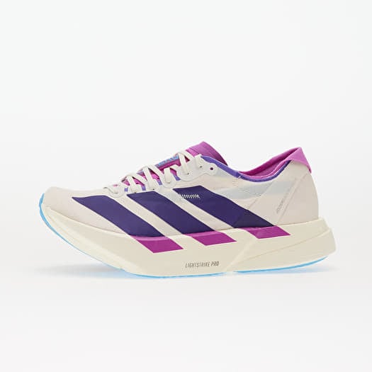 adidas Adizero Adios Pro 4 W Core White/ Collegiate Purple/ Semi Blue Burst