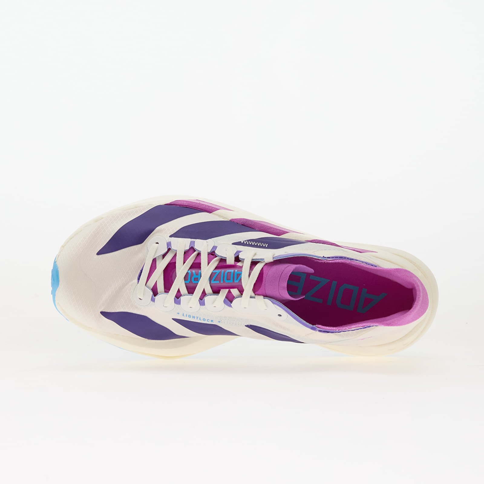 Naisten kengät adidas Adizero Adios Pro 4 W Core White/ Collegiate Purple/ Semi Blue Burst