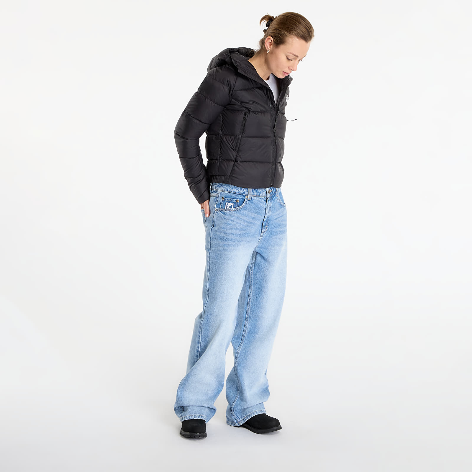 Giacche da donna The North Face W Hyalite Down Hooded Jacket TNF Black