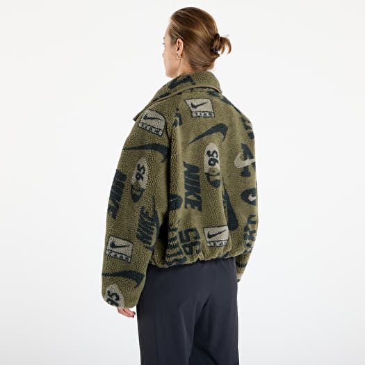 womens nike camo jacket