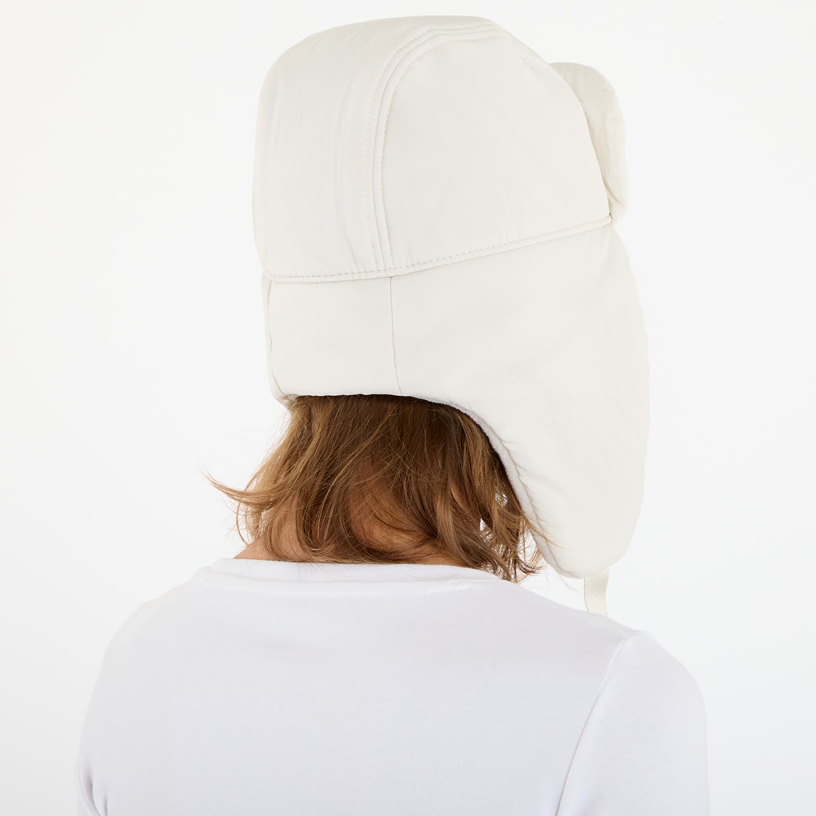 Vīriešu cepures Nike Fly Unstructured Puffer Trapper Cap Light Bone/ Light Bone/ Light Bone